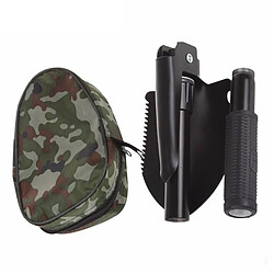 Totalcadeau Pelle pliable multifonction avec étui de rangement camouflé