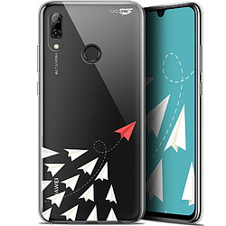 Caseink Coque arrière Pour Huawei P Smart 2019 (6.21 ) Crystal Gel HD [ Nouvelle Collection - Souple - Antichoc - Imprimé en France] Papier Volant