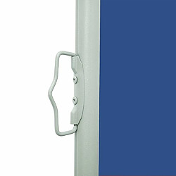 Acheter Maison Chic Auvent latéral rétractable de balcon | Store extérieur | Auvent solaire de patio 160x600 cm Bleu -GKD36907