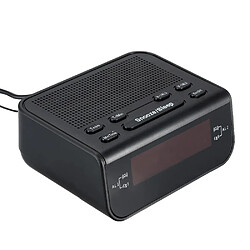 Justgreenbox Radio FM avec réveil numérique compact avec fonction de sommeil snooze à double alarme - T6112211962252