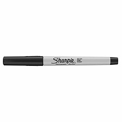 Sharpie Marqueurs Permanents, Pointe Ultrafine, Noirs, Lot de2 pas cher