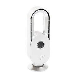 Ventilateur a poser sans pale - FARELEK - SILENT-AIR ARCH - 45W - Blanc et argent - 3 vitesses