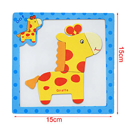 Enfants En Bois Enfant Tableau Blanc Magnétique éducatif Cadeaux Puzzle Jouets Girafe