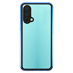 Coque en métal double face, bleu pour votre OnePlus Nord CE 5G