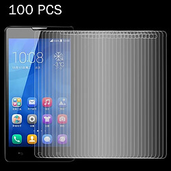 Acheter Wewoo Verre trempé 100 PCS pour Huawei Honor 3X / G750 0.26mm 9H Surface Dureté 2.5D Antidéflagrant Film d'Écran