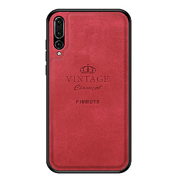 Coque en TPU + PU antichoc rouge pour votre Huawei P20 Pro