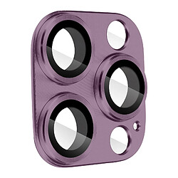 Avizar Film Caméra iPhone 14 Pro et 14 Pro Max Verre Trempé Alliage d'Aluminium Violet