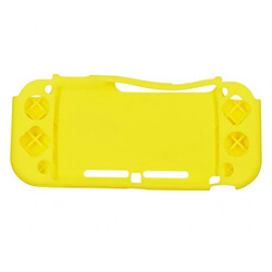 Coque en silicone souple jaune pour votre Nintendo Switch Lite Host