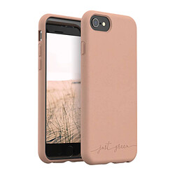 JUST GREEN Coque de Protection pour iPhone 6/7/8/SE/SE22 Natura Recyclable Beige