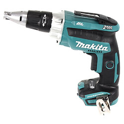 Makita DFS 250 RFJ 18 V Visseuse pour cloisons sèches sans fil avec Coffret de transport Makpac + 2x Batteries 3,0 Ah + chargeur