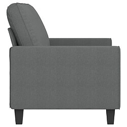 Acheter Maison Chic Canapé à 2 places,Sofa de Salon,Canapé droit Gris foncé 140 cm Tissu -GKD124402