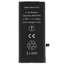 Avizar Clappio Batterie pour Apple iPhone XR 2942mAh 100% compatible Noir