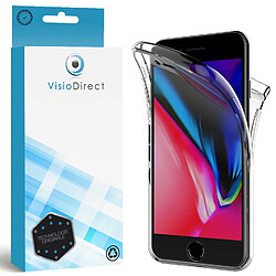 Coque intégrale 360° pour iPhone XR de protection souple silicone transparente -Visiodirect-