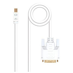 Adaptateur Mini DisplayPort vers VGA NANOCABLE 10.15.410 Blanc