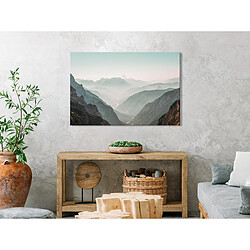 Artgeist Tableau - Mountain Horizon (1 Part) Wide 90x60 cm