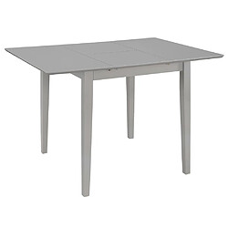 vidaXL Mobilier de salle à manger 5 pcs MDF Gris