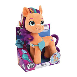 Jemini my little pony peluche sunny articulee +/- 30 cm avec 3 accessoires