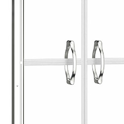 Avis vidaXL Porte de douche ESG transparent 81x190 cm