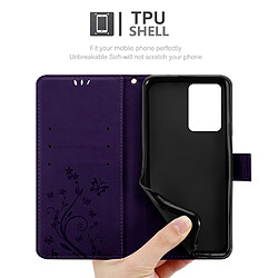 Cadorabo Coque Realme GT 2 PRO Etui en Mauve pas cher