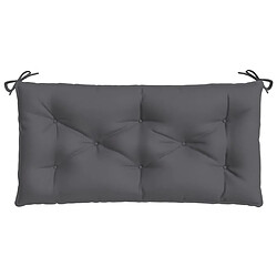 Acheter Maison Chic Coussin Confort | pouf | Coussin de banc de jardin anthracite 100x50x7 cm tissu oxford -GKD16656