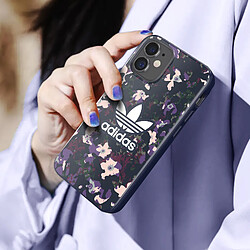 Avis Adidas Coque pour iPhone 12 Mini Découpes Précises Graphic Camo Trefoil Violet