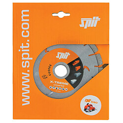 Disque diamant 125 x 22,23 mm multimatériaux - segment de 10 mm - SPIT - 610101