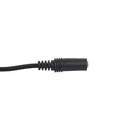 Acheter 3.5mm jack mâle à femelle audio stéréo extension aux câble pour casque 50cm