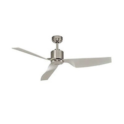 Boutica-Design Ventilateur de plafond Climate II 127cm Chromé - BOUTICA DESIGN -