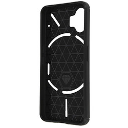 Avizar Coque Souple pour Nothing Phone 2 Noir Effet Carbone