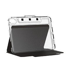 UAG Étui Folio pour iPad 10.9 2022 Lucent Protection Moderne et Blindée Noir transparent