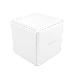 Wewoo Maison connectée APP Contrôleur Aqara Magic Cube Zigbee Version Six Actions contrôlées, besoin de travailler avec CA1001 Produit Blanc