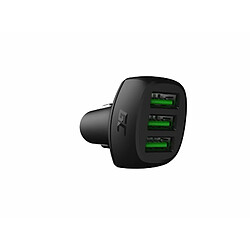 Auto LadegerÃ¤t GreenCell PowerRide 3xUSB Ultra Charge 12/24V 54W Black