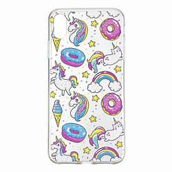 Wewoo Coque Fashion Etui de protection en TPU peint pour iPhone XS Max motif Cake Horse