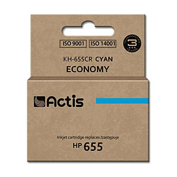 Actis KH-655CR - Cyan - Original Cartouche d'encre cyan - Compatible HP - Originale - Inkjet technologie