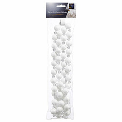 Avis Guirlande de Noël Perles Polaire 144cm Blanc