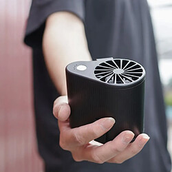 Pince De Taille Sur Mini Ventilateur Ventilateur Portable Pour Camping Pêche En Plein Air Noir