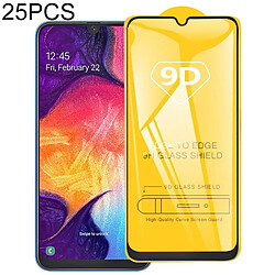 Wewoo Film de verre trempé de plein écran de 25 PCS 9D entièrement collé pour Galaxy J2 Pro 2018