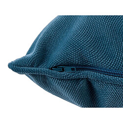 Atmosphera, Createur D'Interieur Coussin Lilou 30 x 50 cm - Bleu canard - Atmosphera