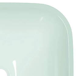 Acheter vidaXL Lavabo Verre 42x42x14 cm Blanc