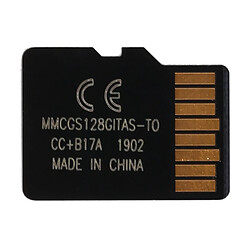 Wewoo Carte Micro SD mémoire SD (TF) 128 Go haute vitesse de classe 11