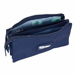 El Nieto Trousse Fourre-Tout Triple El Niño Glassy Blue marine 22 x 12 x 3 cm