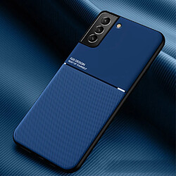 Coque en TPU + PU antichoc bleu pour votre Samsung Galaxy S22 Plus 5G