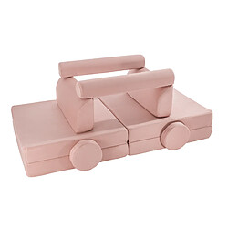 Acheter MEOWBABY Canapé pour Enfants, Sofa Velours, Rosa