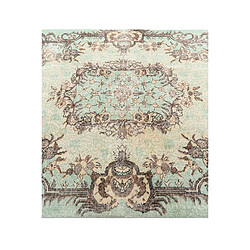 Avis Vidal Tapis de laine 257x160 vert Ultra Vintage