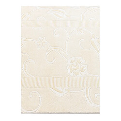 Vidal Tapis de couloir en laine 394x89 beige Darya pas cher