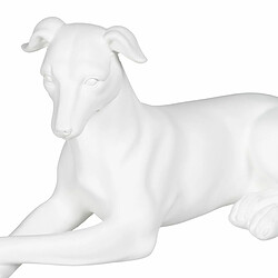 Avis BigBuy Home Figurine Décorative Blanc Chien 18 x 12,5 x 37 cm