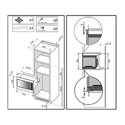 Avis Micro-ondes solo encastrable 26l 900w noir - bms7120b - BRANDT