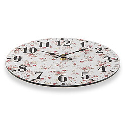 Horloge Murale Versa Maggie Bois (4 x 29 x 29 cm)