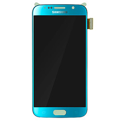 Ecran LCD Original Complet Remplacement Samsung Galaxy S6 - Bleu ciel