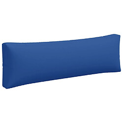 Maison Chic Lot de 3 Coussins Confort,Coussins de palette bleu royal tissu -GKD89945 pas cher